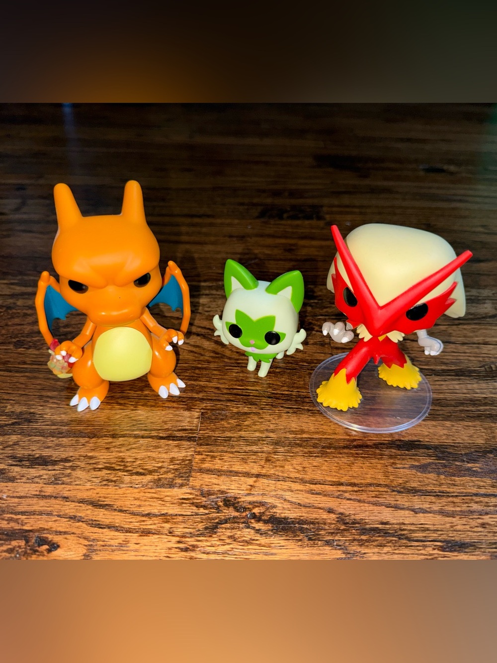 Pokémon Funko Pop! BUNDLE Lot Of 3 Starters Charizard Sprigatito Blaziken